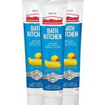 Silicone Sealant Anti-mould & Waterproof For Kitchen & Bathroom | Set of 3