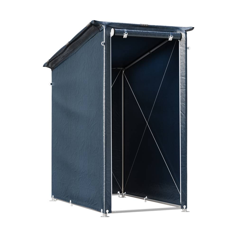 Breeins 3 X 5ft Outdoor Garden Storage Shelter With Roll-up Zipper Door