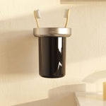 Toothbrush Holder, Architect S+ Collection | Brushed Stainless Steel
