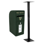 Post Box With Stand | Green