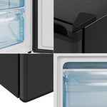 Breeins 175l Black Upright Freezer