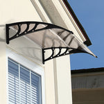 Outdoor Window Door Canopy, Uv Resistant | Medium | Brown