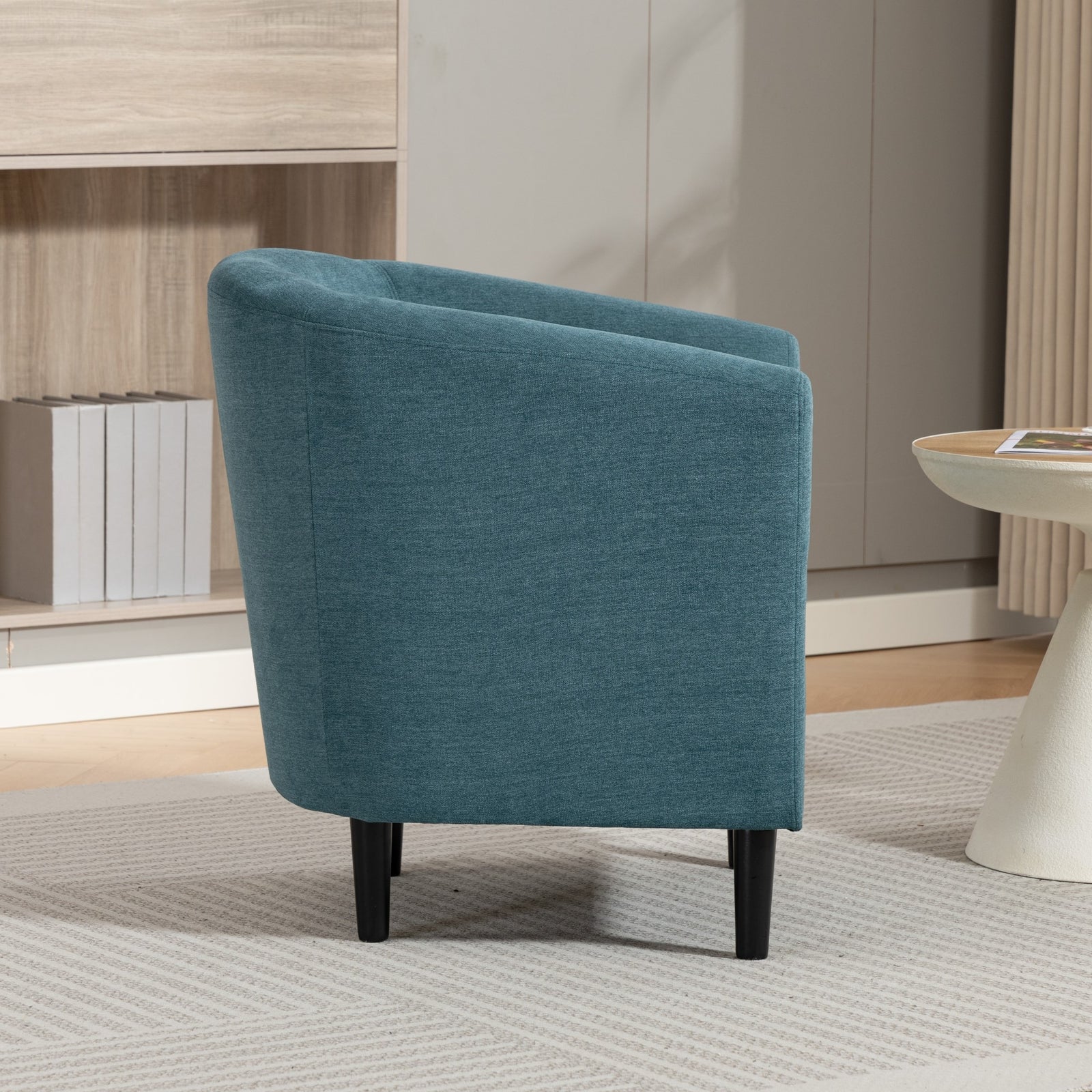 Beulah Fabric Accent Chair | Teal