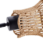 Paper Rope String-wrapped Lampshade Floor Lamp