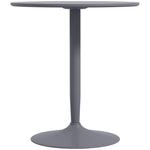 Round Dining Table, Modern Kitchen Table With Steel Base