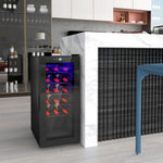 50l Undercounter Wine Cooler Fridge With Led Light