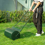 Lawn Roller Push/tow Steel 38l Green