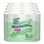 Freedom Aloe Vera 3-ply 45 Rolls + Rhino Kitchen Paper 24 Rolls