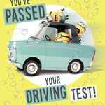 Minions 'you've Passed Your Driving Test' Card Official Product