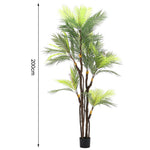 Artificial Areca Palm Tree In Pot Home Decoration