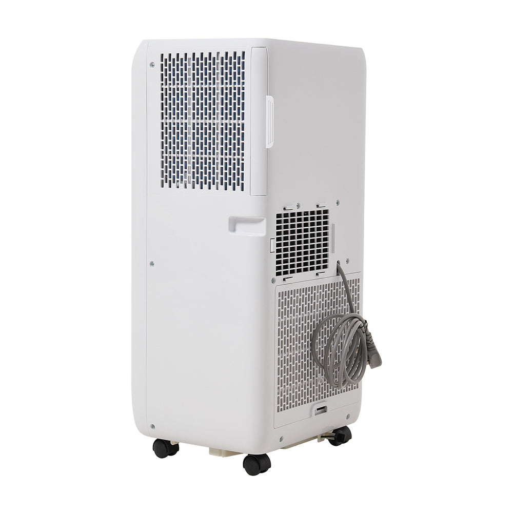 9000 Btu Portable Air Conditioner White Mobile Ac With Remote, 24h Timer, Wifi Smart Control & App, Cooling& Fan