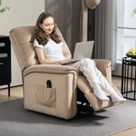 Power Lift Recliner Chair For Elderly W/ Remote Control | One Size | Beige