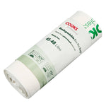 Biodegradable Bin Bags 45-48l | Set of 75 | White