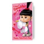 Minions 'cutest Daughter' Valentine's Day Card Official Product