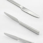 Cutlery Sets Stainless Steel 18/8 Forks Spoons Catering Flat | Set of 12 | Silver