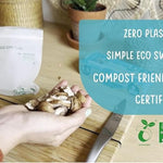 Compostable Resealable Zip Lock Bags Small  0.5 Litre | Set of 1 | White