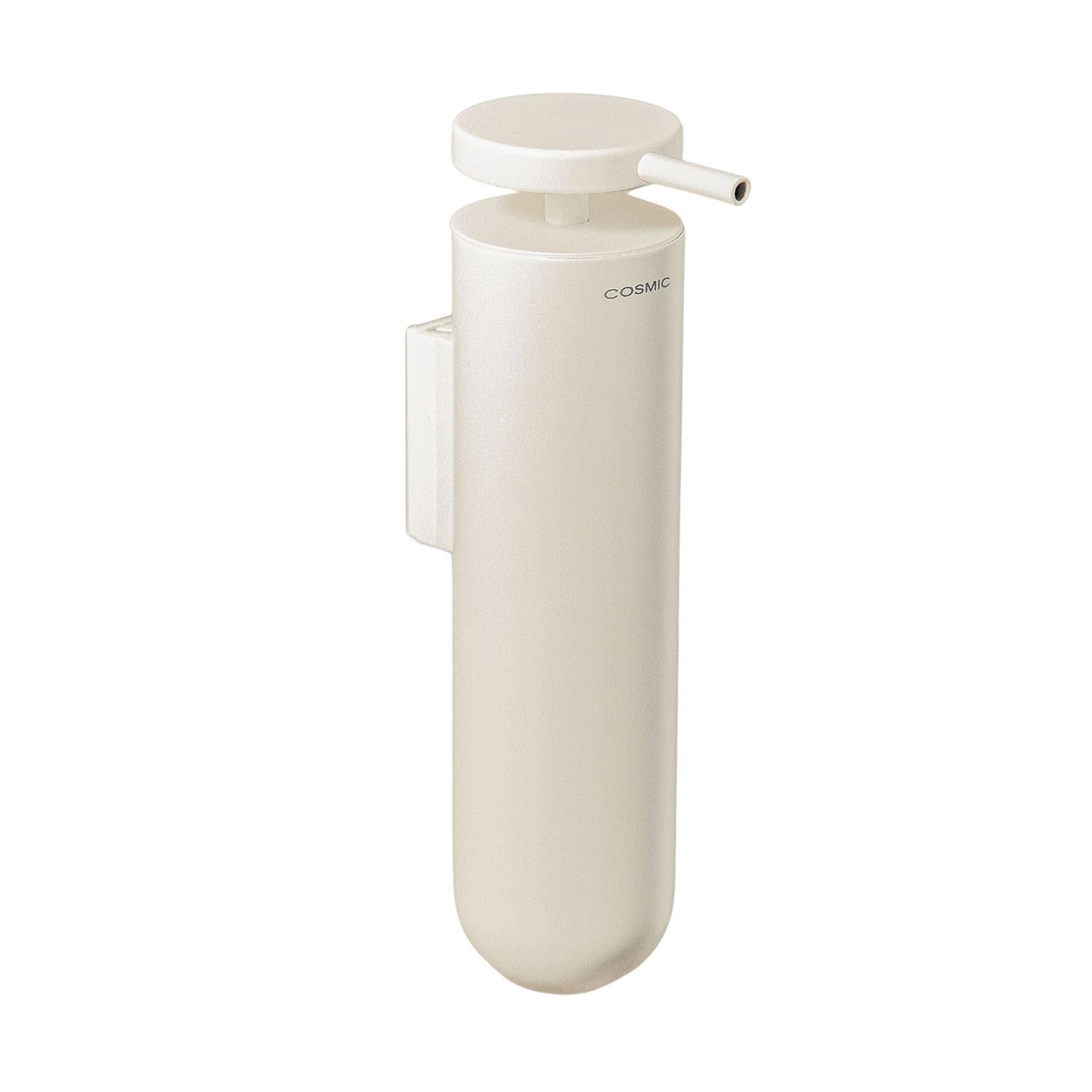 Wall Mounted Soap Dispenser, 185ml Capacity, White, Geyser Collection