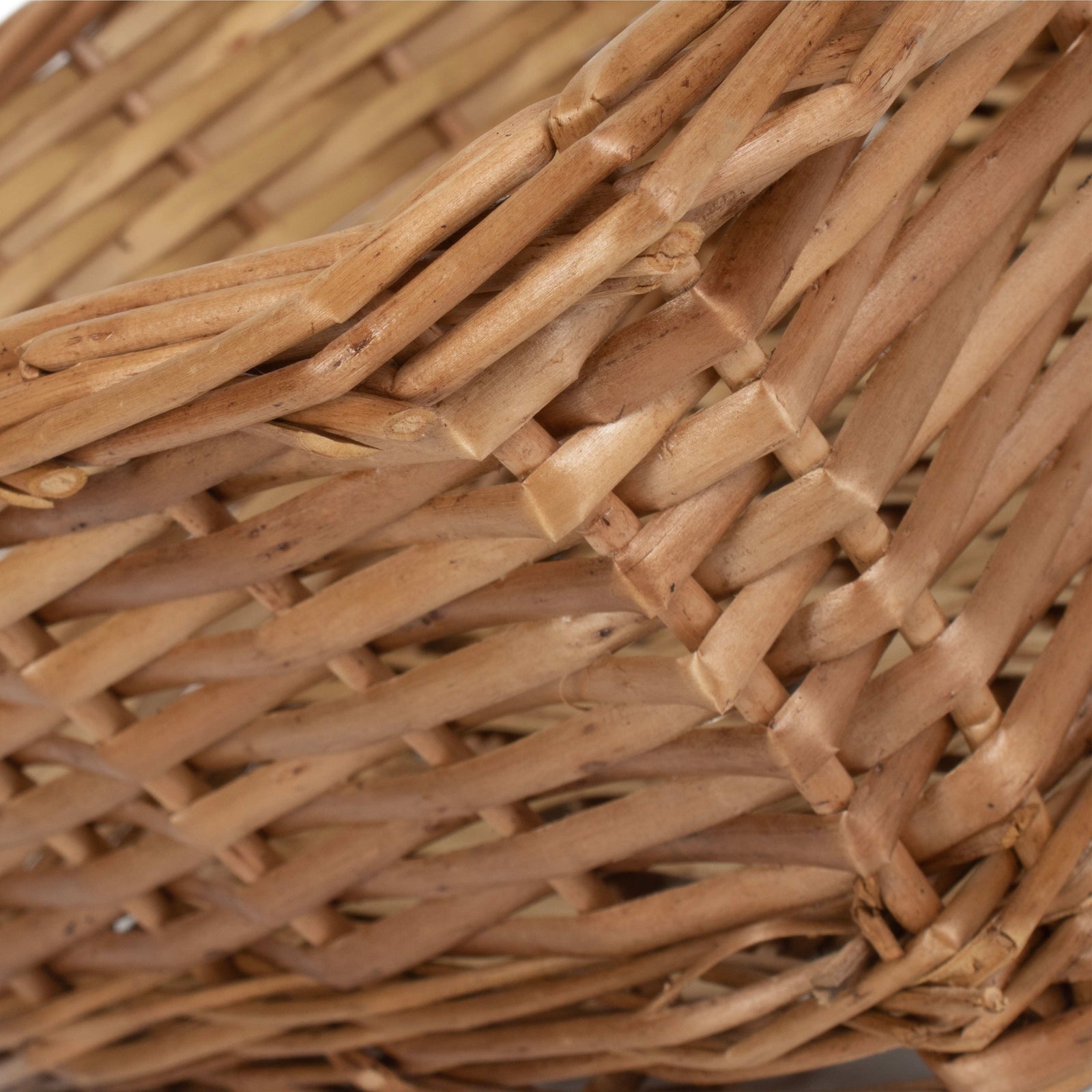 Tapered Split Willow Tray | Medium | Brown