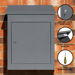 Anti-theft Parcel Post Box | Grey