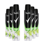 Men Deodorant Spray Bergamot & Mint With 48hrs Protection 200ml, 6 Pack | Set of 6