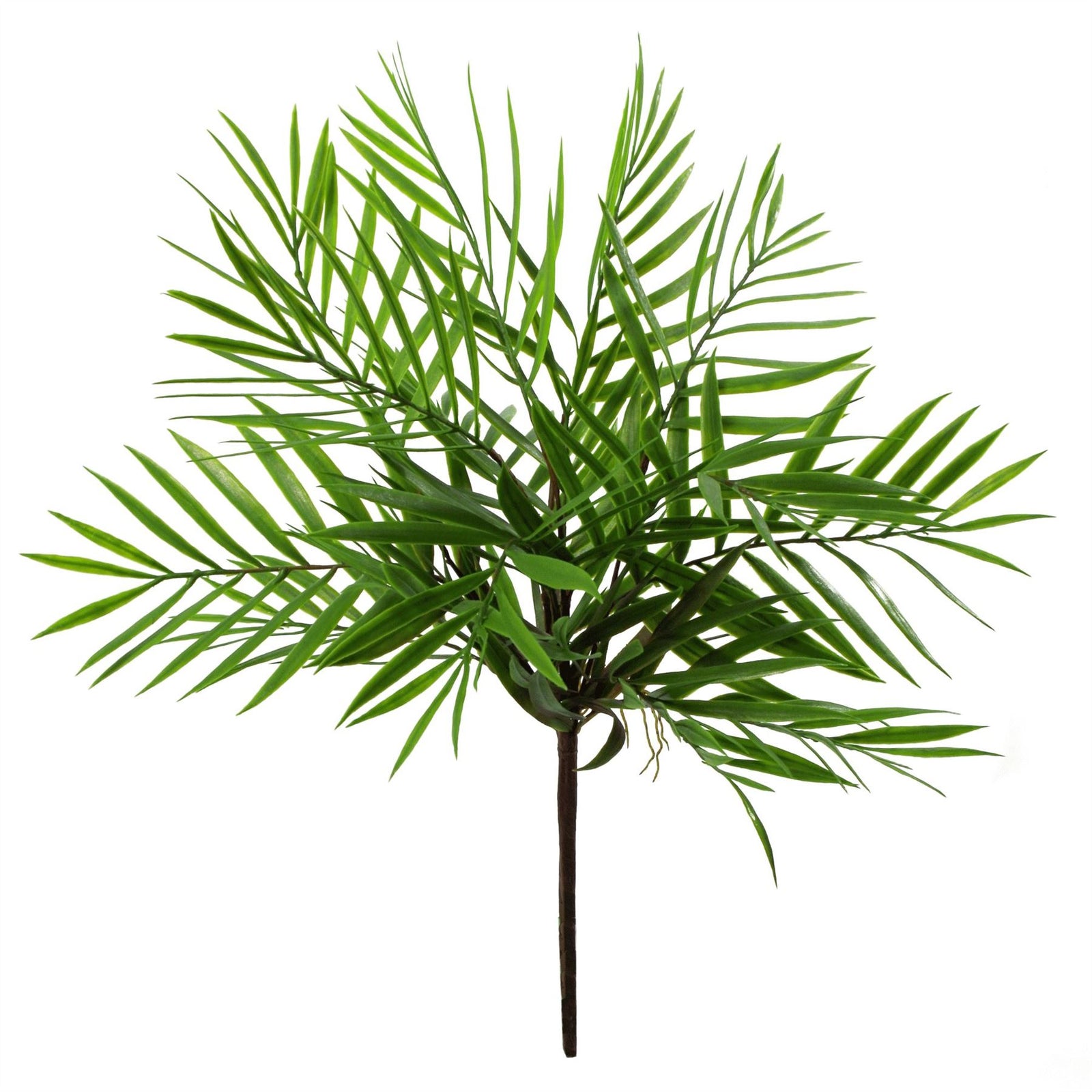 6 X 40cm Artificial Bamboo Palm Bush Plant