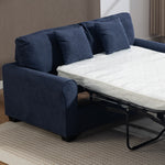 Lewiston Fabric Pull Out Sofabed | Denim