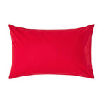 Egyptian Cotton Housewife Pillowcase 200 Tc | 48 x 74cm | Red