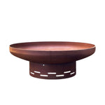 Pre-rusted Metal Corten Steel Round Firepit