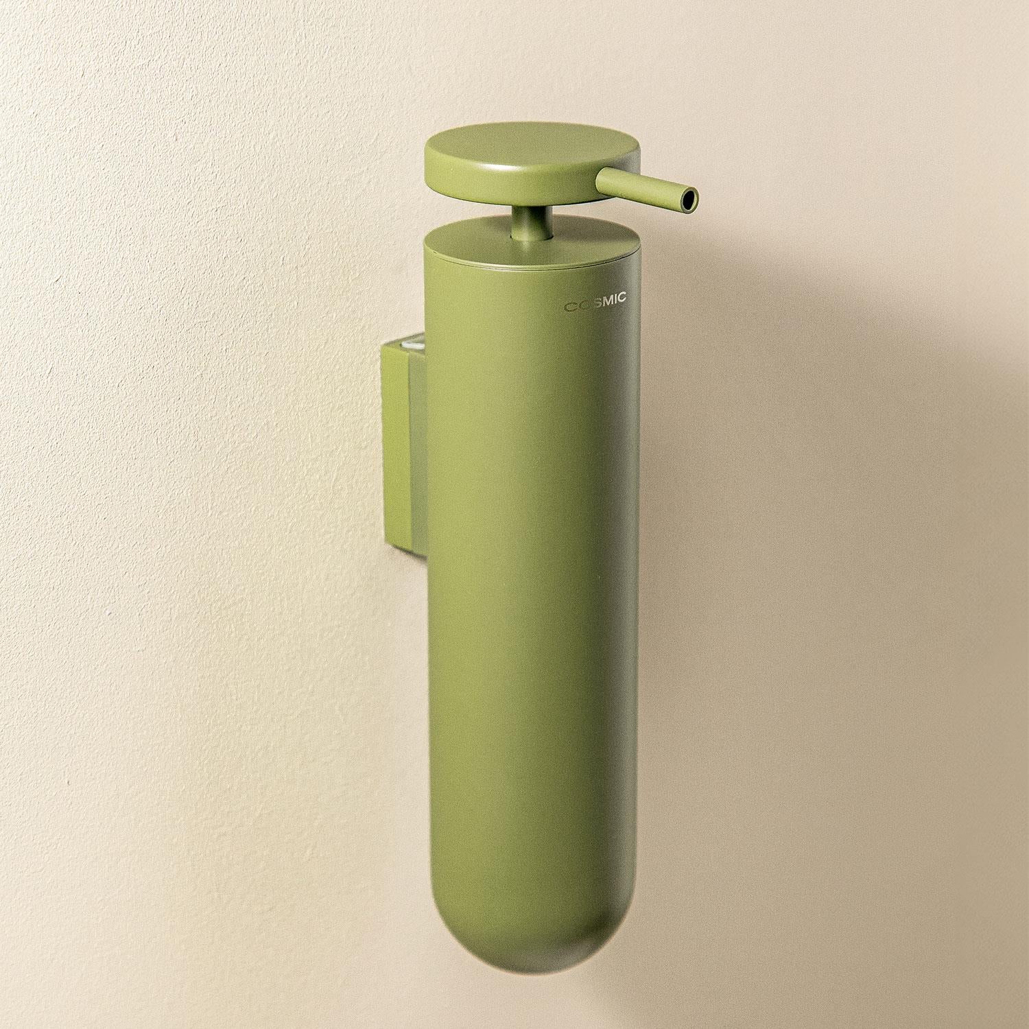 Wall Mounted Soap Dispenser, 185ml Capacity, Green, Geyser Collection