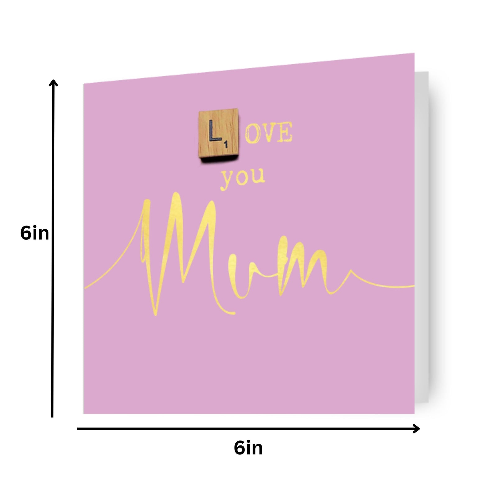 Love You Mum' Mother's Day Card Official Product