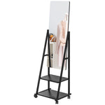 Movable Full Length Mirror Adjustable Full Body Mirror