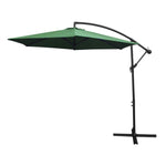 Cantilever Parasol & Fan Base | Green