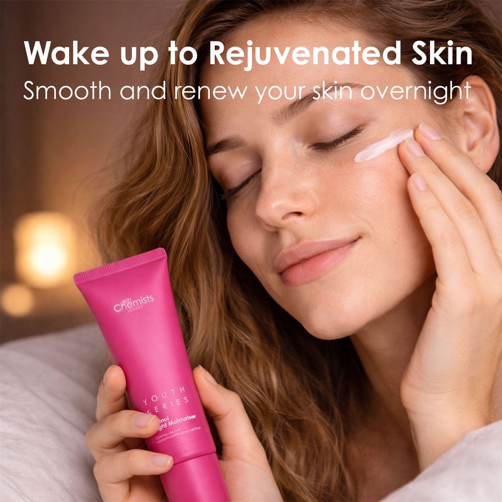 Retinol & Bakuchiol Anti-ageing Night Moisturiser 50ml For Cell Regeneration And Fine Lines