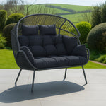 Cocona 2 Seat Standing Egg Chair | One Size | Dark Grey