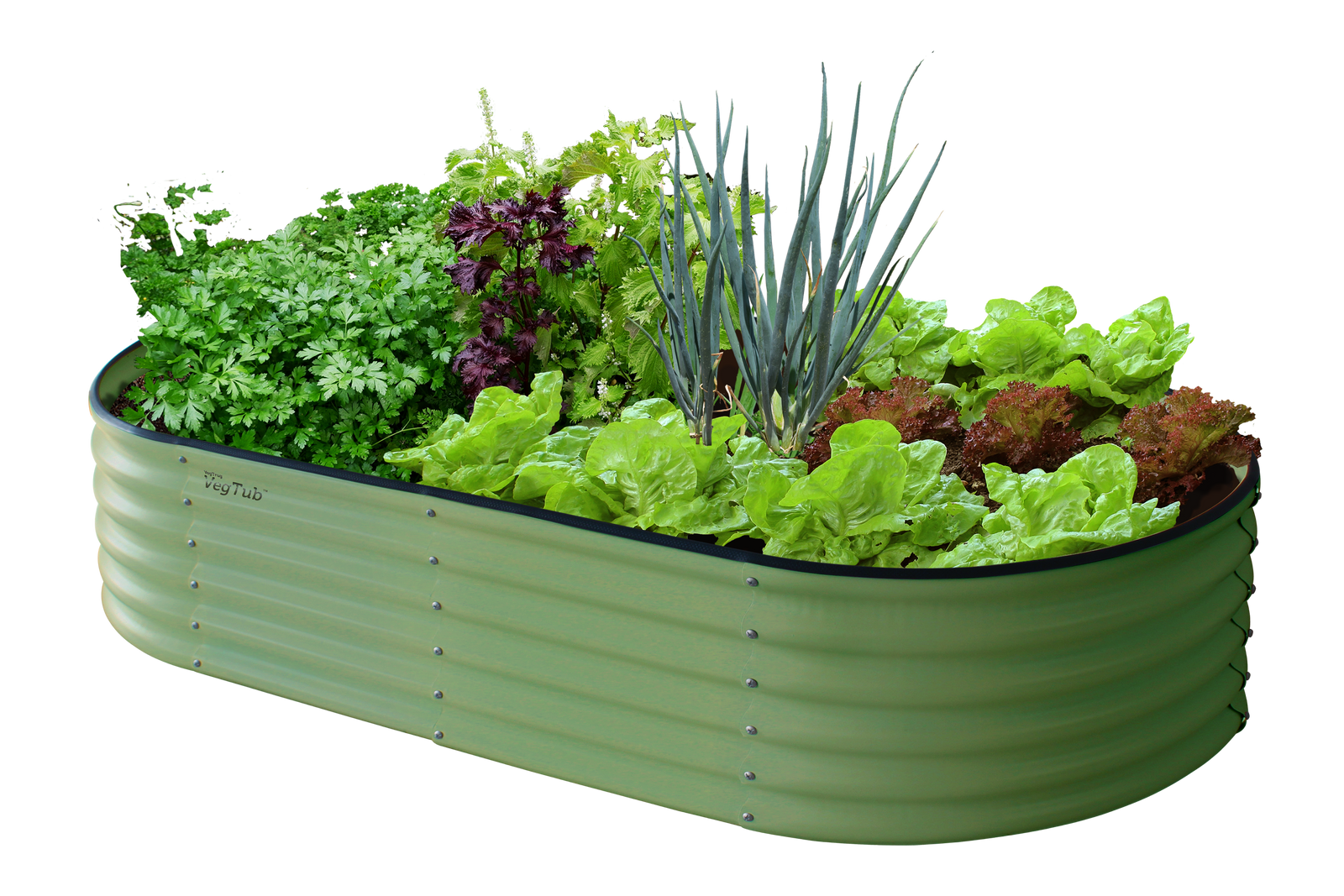 Modular Metal Raised Bed Kit | Green