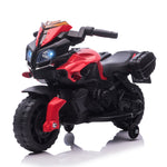 Kids 6v Electric Motorcycle Ride-on Toy Battery 18 - 48 Months | Red