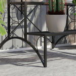 3-tier Metal Plant Stand For Garden Balcony Indoor Outdoor