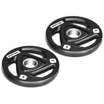Olympic Weight Plates Tri-grip Barbell Weights Set - 5kg per plate | Black