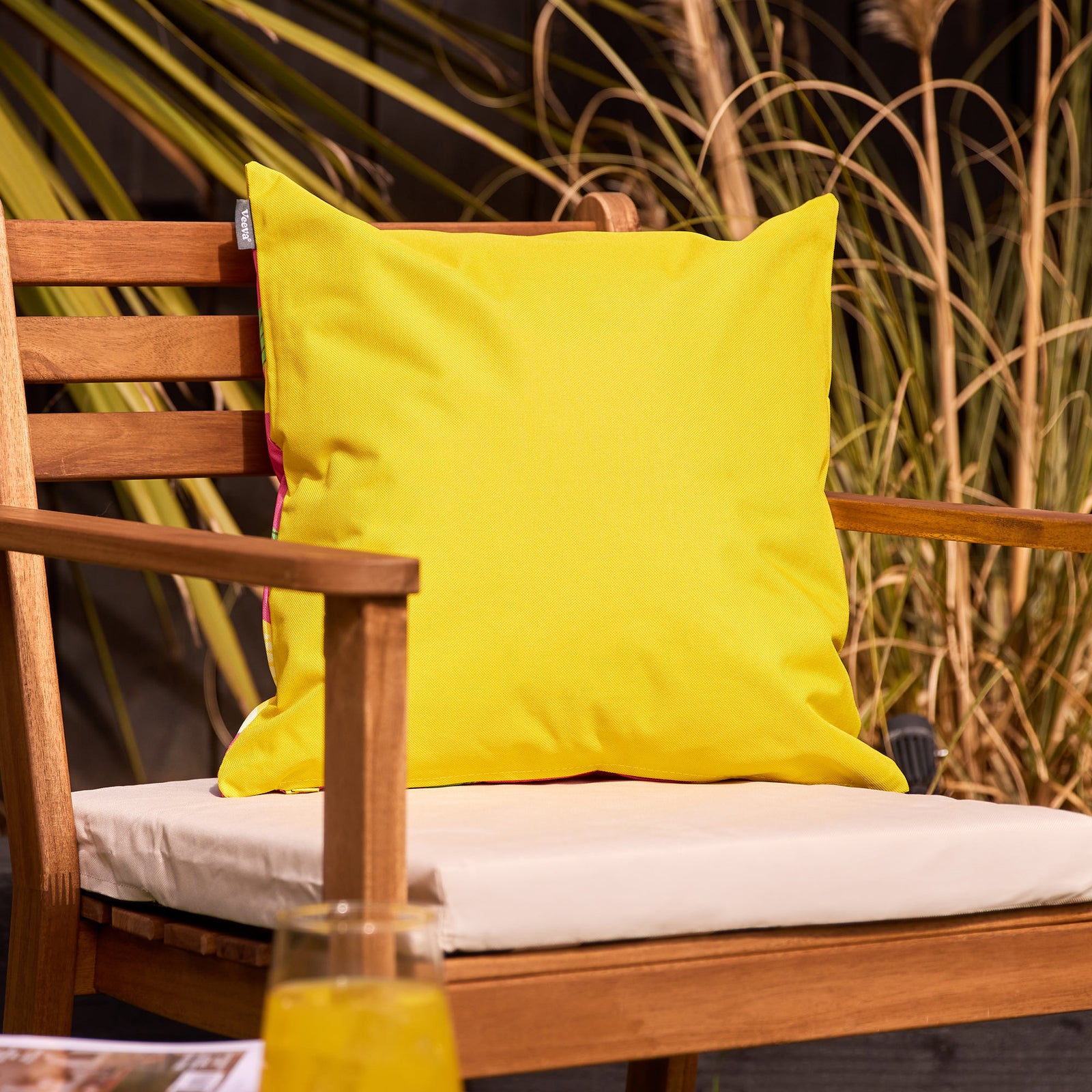 Fruit Print Set Of 2 Outdoor Cushion
