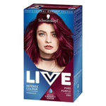 Live Intense Permenant Colour Pure Purple 086 With Vibrancy Serum 3x