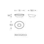 Soap Dish, Matt Black, Unique Design, Soft Finish, Saku Collection