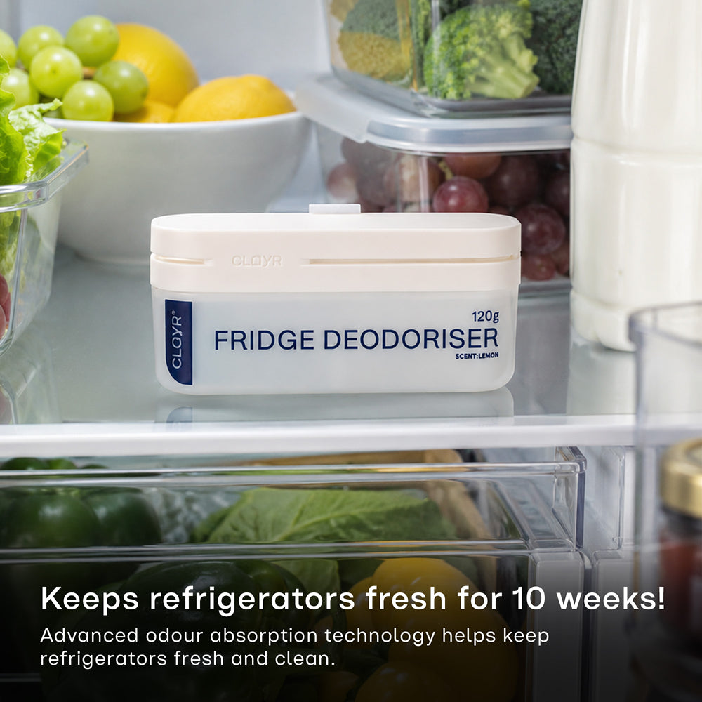 Clayr Natural Fridge Deodoriser 2 Pack 120g Odour Absorber