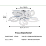 Bath Plus TB+ Modern 65w Led Flower Ceiling Light