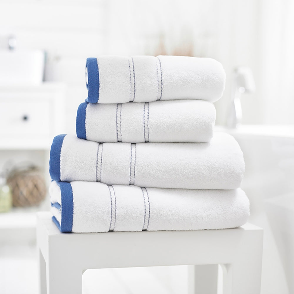 Delamere 100% Cotton Zero Twist Towels – Ultra-soft 600gsm Luxury | Bath Towel | Royal Blue