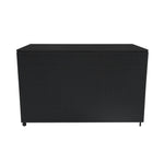 Rattan Modular 6 Piece Furniture Set & 996l Storage Box | Black
