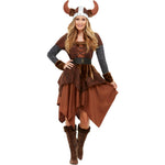 Viking Barbarian Queen Costume | Medium