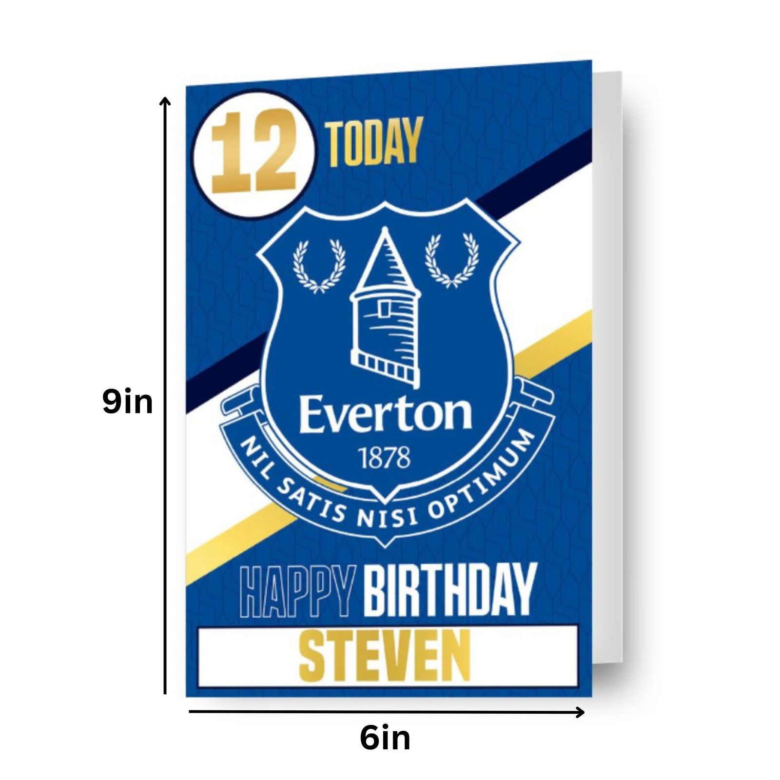 Personalise Birthday Card With Sticker Sheet Official Product