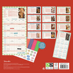 2026 Family Organiser Calendar (with Stickers) Official Product