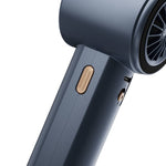 Portable Handheld Fan – 12h Long Battery Life, 3600mah Usb Rechargeable Mini Fan | Black