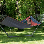 American Dream Double Garden Hammock - Grey